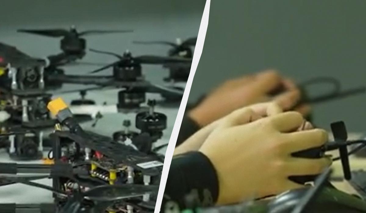 У школі біля Києва дітей почали вчити керувати FPV-дронами, - CBS News