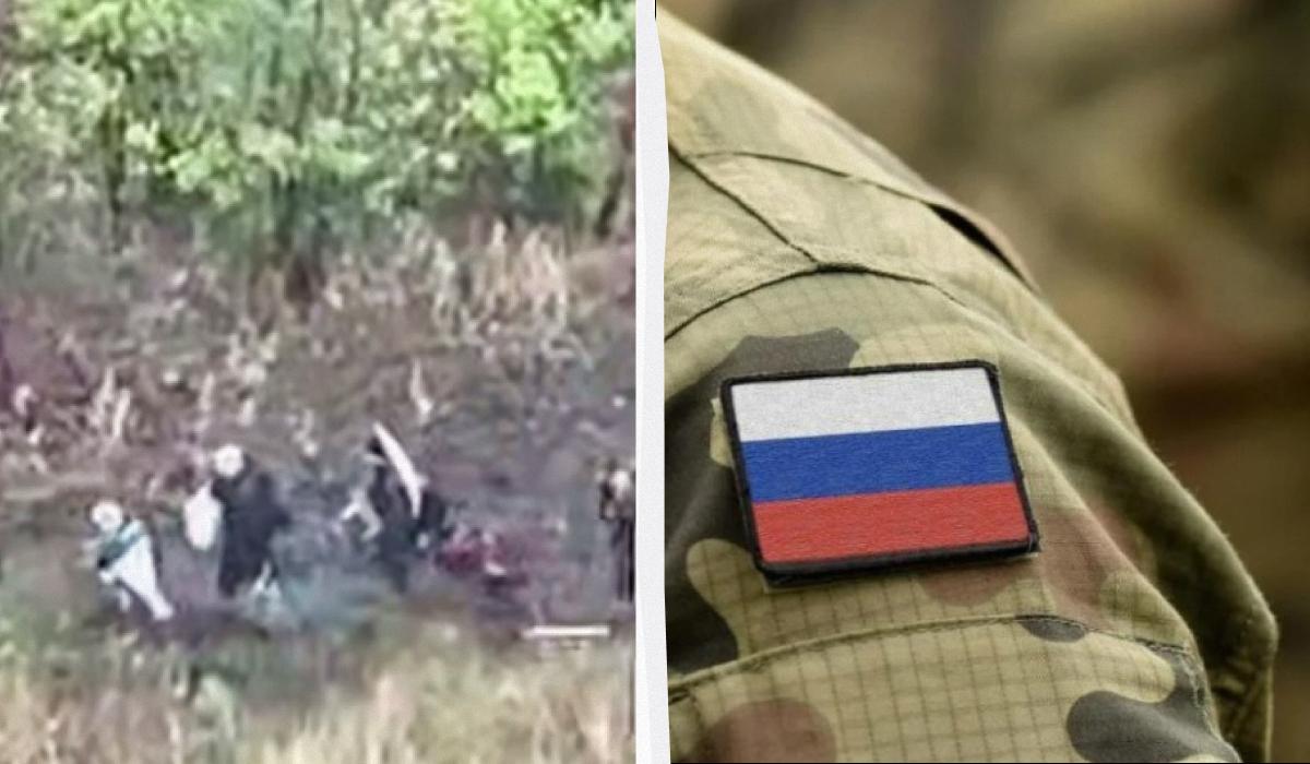 Россияне для прикрытия отхода в Харьковской области загнали гражданских в газопровод (видео) Россияне для прикрытия отхода в Харьковской области загнали гражданских в газопровод (видео)