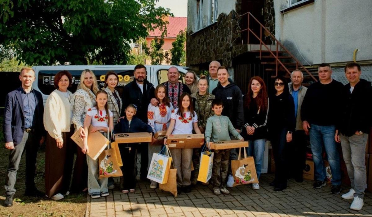 Компанія "Генерал Черешня" передала 3,3 млн грн на облаштування нового дому багатодітній родині з Маріуполя