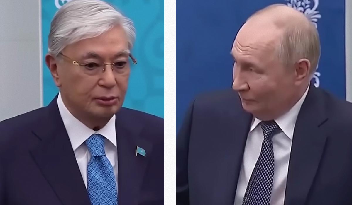 "Видатний державний діяч": Токаєв похвалив Путіна під час зустрічі з Мерцем