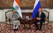 Путин истерично дергал ногами, когда Моди призвал убираться из Украины (видео)