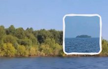 В озері Канади плаває величезний "острів-привид", який то з’являється, то зникає