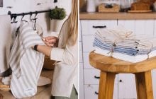 Кухонные полотенца снова воняют через два дня после стирки: вот в чем их нужно замочить