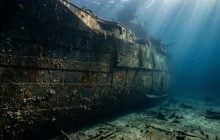 Линкор водоизмещением 23 500 тонн затонул менее чем за минуту, но на удивление хорошо сохранился