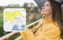 Погода в Украине ухудшится уже ближайшей ночью: объявлен I уровень опасности (карта)