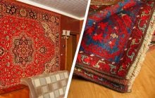 Даже поднимать не придется: чем раньше чистили ковры без пылесоса
