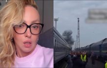 Полякова з донькою опинилися в епіцентрі атаки РФ на кордоні з Польщею (відео)