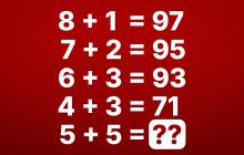 Якщо 7 + 2 = 95, то скільки буде 5 + 5: математична головоломка