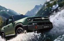 Новый китайский внедорожник держится на воде 40 минут: 44 тысяч заявок в час