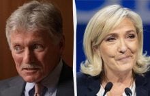 У Путина отреагировали на слова Ле Пен об угрозе Франции со стороны России
