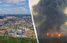 Московский НПЗ приостановил переработку нефти после атаки украинских БПЛА, - Reuters