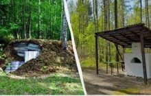 У лісі на Волині стоять піч та землянки з моторошною історією: що відомо про місце (фото)