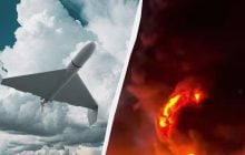 РФ вдарила дронами по АЗС і складах у Києві: постраждали люди, один чоловік загинув (відео)