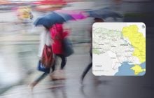 Укргідрометцентр оголосив І рівень небезпеки: які області накриє осіння негода (карта)