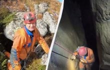 Может стать самой глубокой в Карпатах: на горе Смотрич открыли новую пещеру (видео)