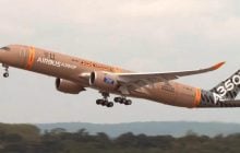 Гигантский транспортный самолет нового поколения от Airbus совершил первый полет (видео)