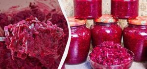 Хочется есть ложкой прямо из банки: рецепт свеклы с чесноком на зиму