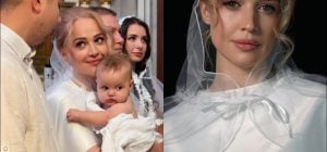 Переможниця "Холостяка" похрестила 4-місячну доньку: зворушливі кадри