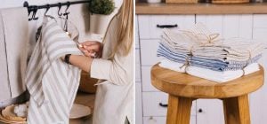 Кухонные полотенца не будут вонять уже через два дня после стирки: в чем их постирать