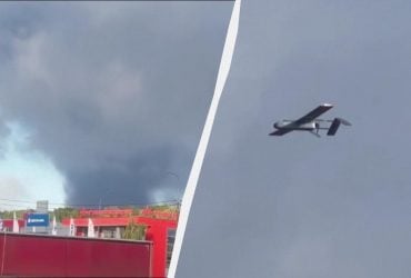 Українські дрони вдарили по одному з найбільших НПЗ Росії: почалася пожежа (відео)