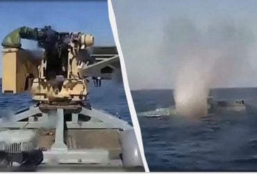 Первый в истории бой морских дронов: украинский Sargan уничтожил российский катер (видео)