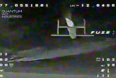 Украинский дрон-перехватчик SPYS сбил ракету Герань-5 на скорости 200 км/ч (видео)