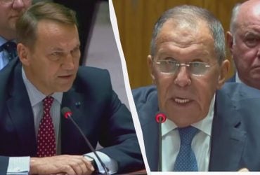 "Сергей, скажи своему начальнику, что хватит": Сикорский в ООН обратился к Лаврову