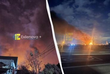 У Краснодарському краї після атаки дронів горить один із найбільших НПЗ регіону