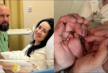 Витвицкая назвала имя новорожденного сына и показала новое фото