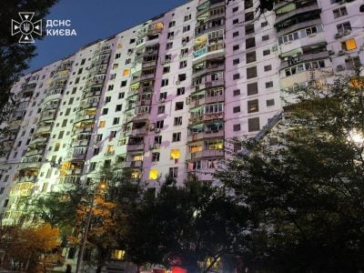 РФ не перестает бить по Киеву: повреждены дома, количество пострадавших увеличивается