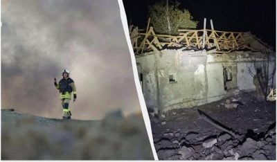 Росія завдала комбінованого удару по Одесі та області: спалахнули пожежі, є поранені
