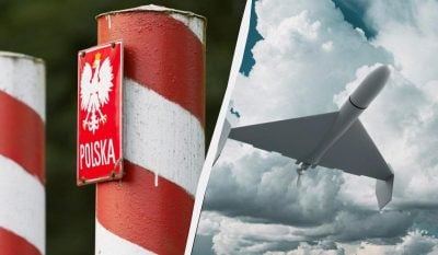РФ ударила дроном вблизи границы с Польшей на Волыни (видео)