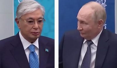 'Выдающийся государственный деятель': Токаев похвалил Путина во время встречи с Мерцем