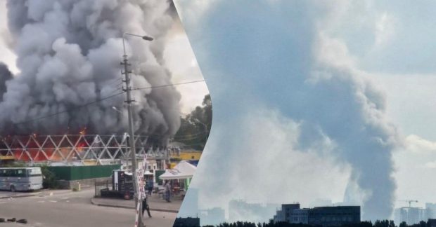 біля залізничного вокзалу пролунали вибухи