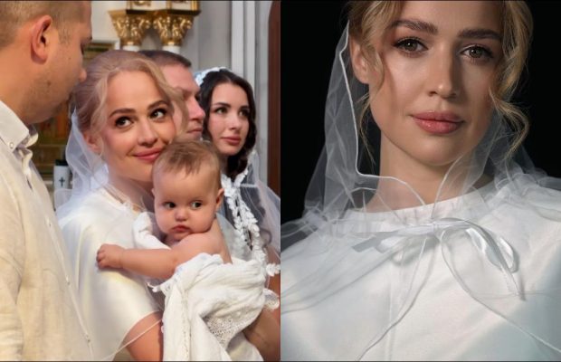 Переможниця "Холостяка" похрестила 4-місячну доньку: зворушливі кадри