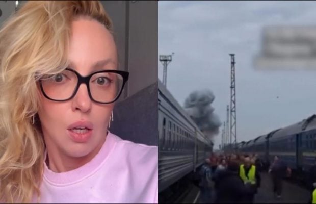 Полякова з донькою опинилися в епіцентрі атаки РФ на кордоні з Польщею (відео)