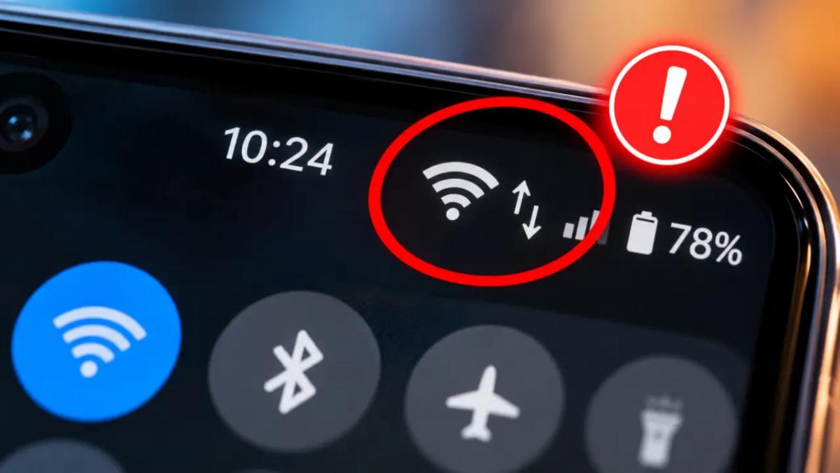 Ці дві стрілки поруч зі значком Wi-Fi на телефоні означають більше, ніж здається Ці дві стрілки поруч зі значком Wi-Fi на телефоні означають більше, ніж здається