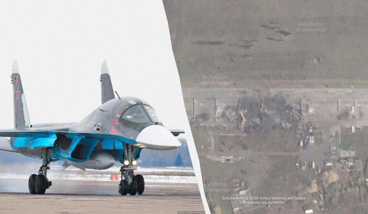 Ураження Су-34 у Борисоглібську: росіяни вимагають відтягнути всі літаки на 400 км