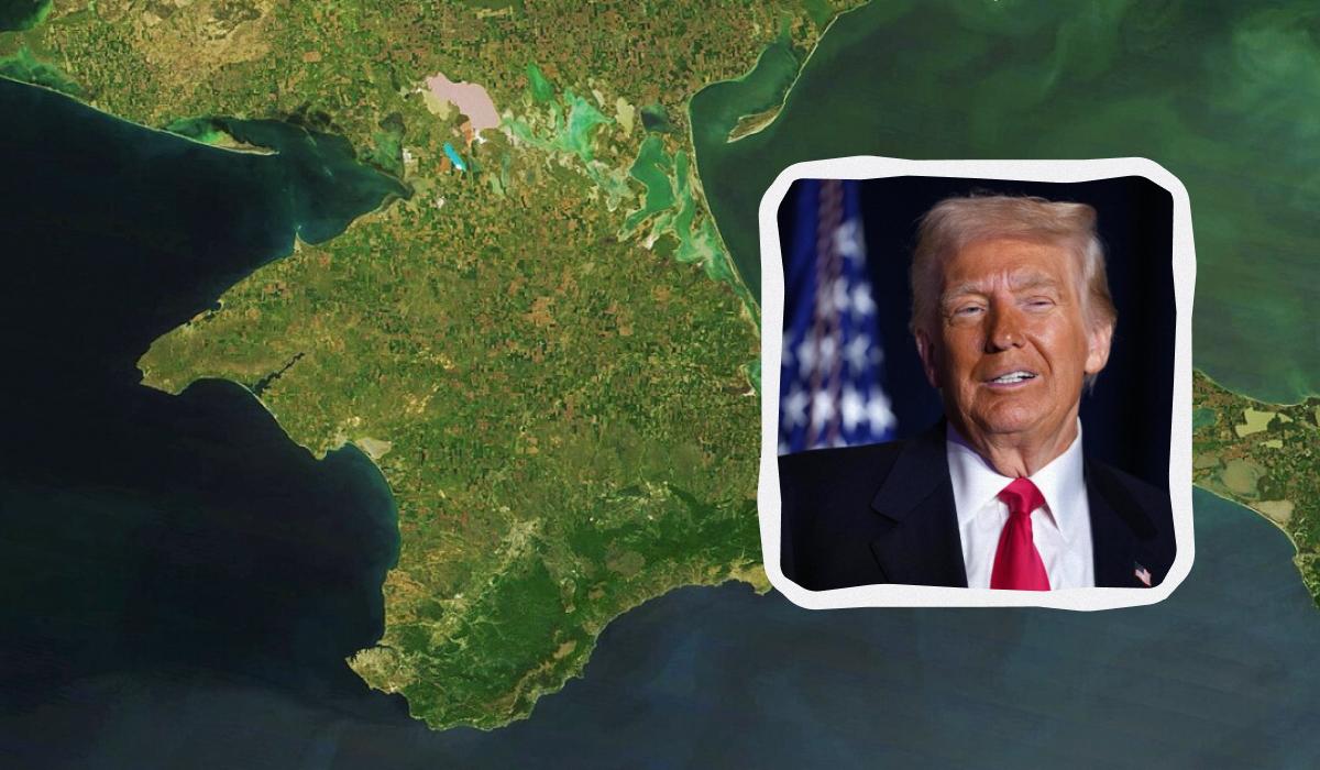 Омивається океаном з чотирьох боків: Трамп припустився великої помилки у заяві про Крим