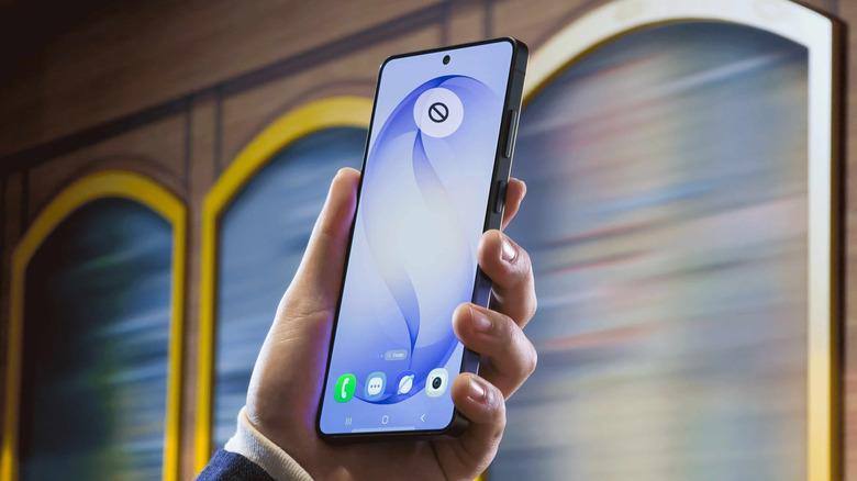Що означає перекреслене коло на екрані Samsung і як прибрати цей значок Що означає перекреслене коло на екрані Samsung і як прибрати цей значок