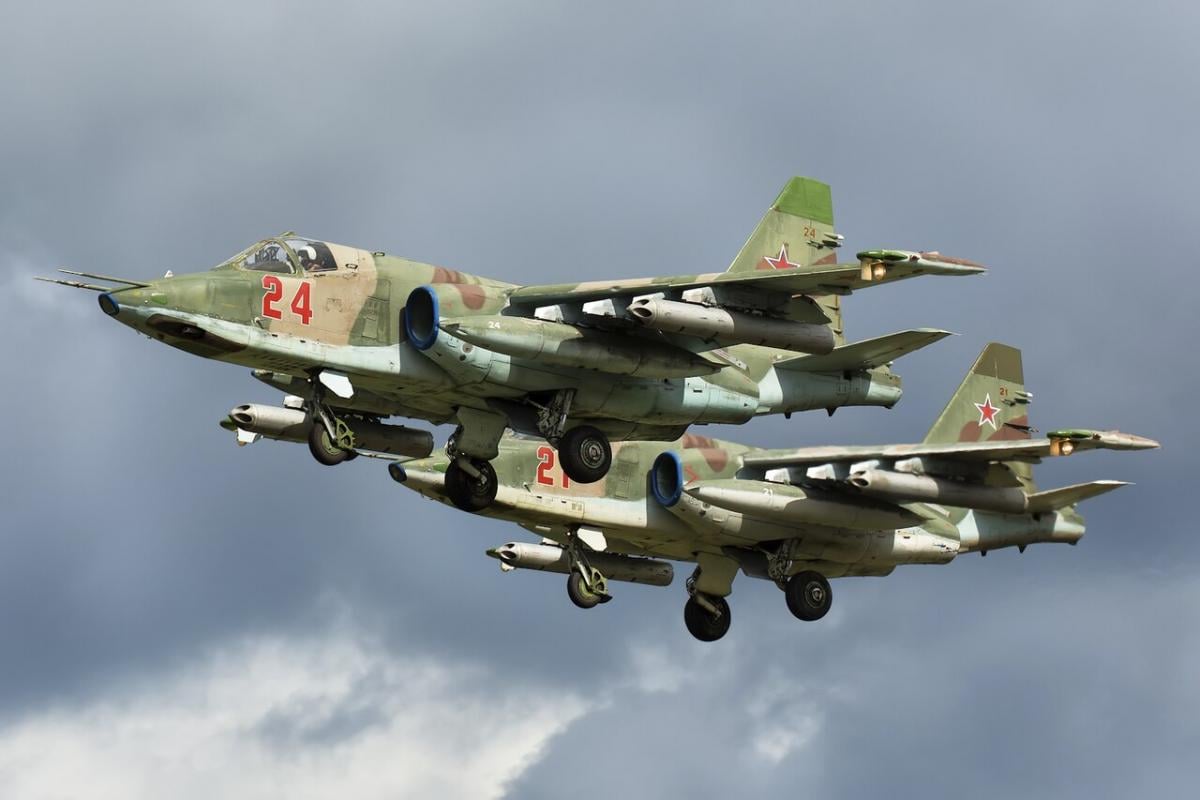 Россия изучает возможность запуска 'Гераней' со штурмовиков Су-25 Россия изучает возможность запуска 'Гераней' со штурмовиков Су-25