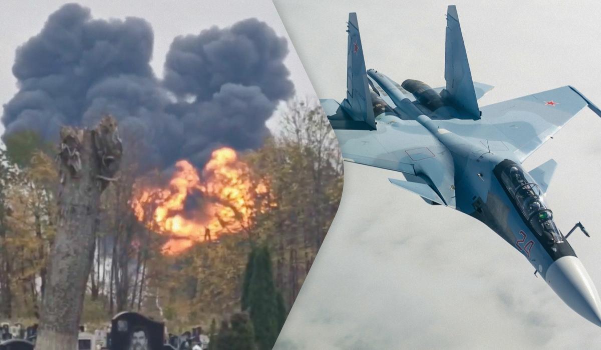 Під Калінінградом розбився російський винищувач Су-30СМ, - ЗМІ Під Калінінградом розбився російський винищувач Су-30СМ, - ЗМІ