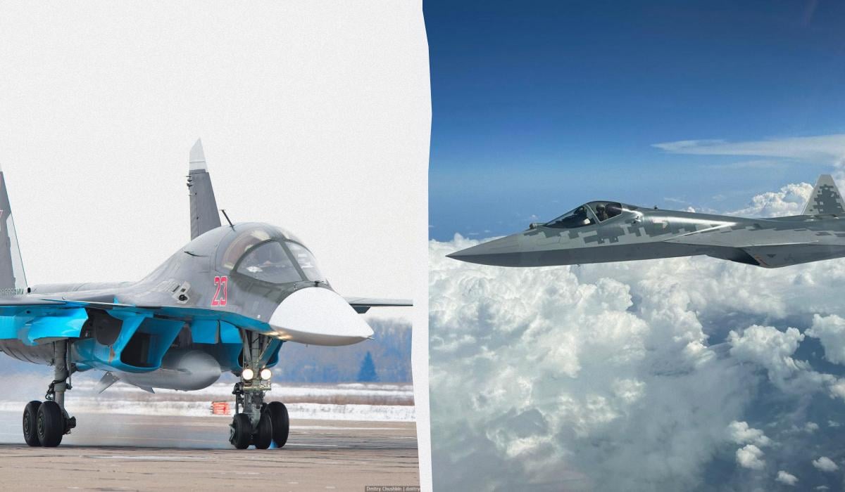 Від Су-24 до Су-57: в ГУР розповіли, чим воює бойова авіація РФ та як поповнює втрати Від Су-24 до Су-57: в ГУР розповіли, чим воює бойова авіація РФ та як поповнює втрати