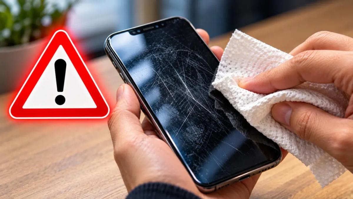 Чому не можна протирати екран смартфона футболкою або паперовим рушником Чому не можна протирати екран смартфона футболкою або паперовим рушником