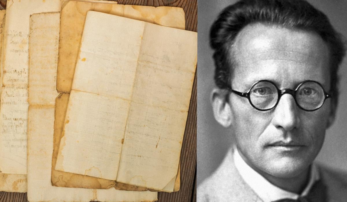 Рукопис Шредінгера, який пролежав в архіві 80 років, повернув вчених до давньої суперечки Рукопис Шредінгера, який пролежав в архіві 80 років, повернув вчених до давньої суперечки