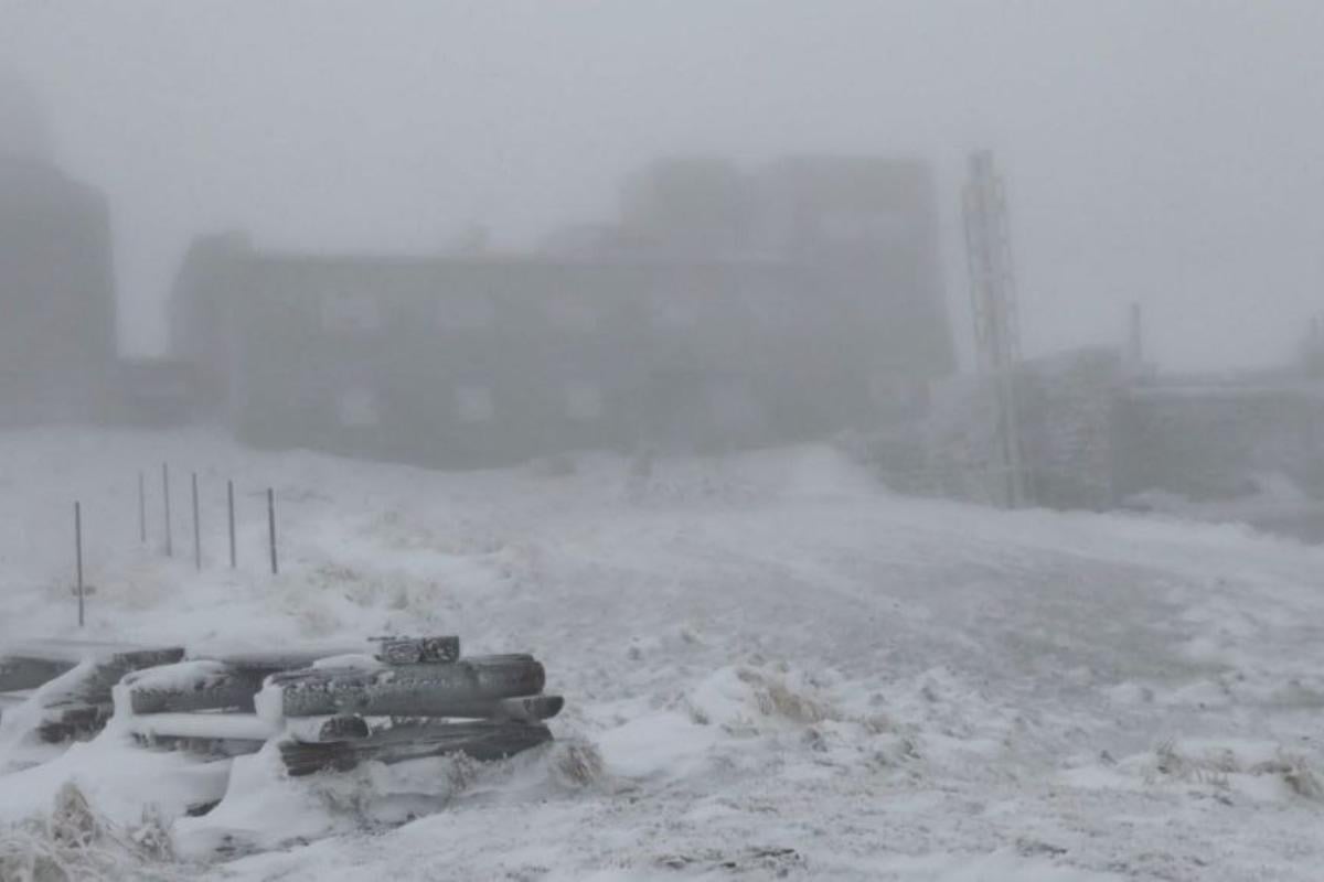 Карпаты в октябре засыпает снегом: спасатели показали, что происходит на горе Поп Иван (фото) Карпаты в октябре засыпает снегом: спасатели показали, что происходит на горе Поп Иван (фото)