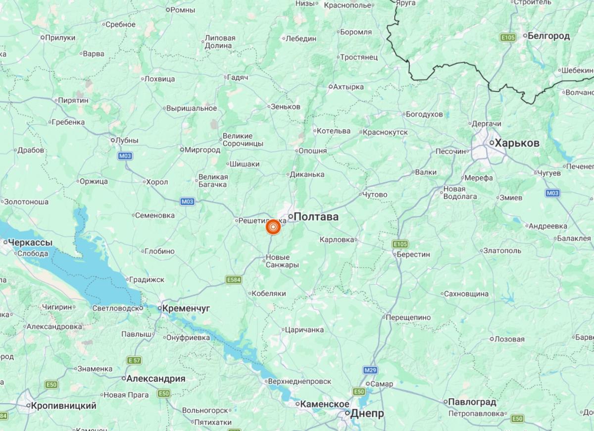 В Украине произошло землетрясение магнитудой более 3 (карта) В Украине произошло землетрясение магнитудой более 3 (карта)