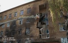 Російські окупанти вдарили дроном по школі в Києві (фото, відео)