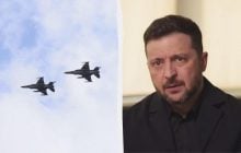 Україна може використовувати лише половину своїх F-16: президент назвав причину