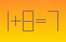 Как исправить 1 + 8 = 7 с помощью одной спички: нужно справиться за 5 секунд
